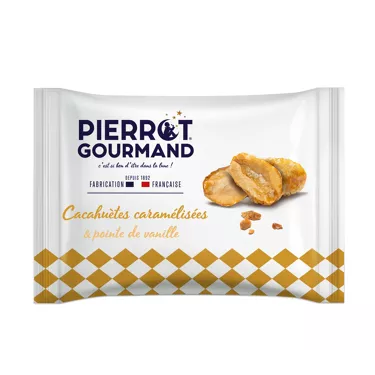 Les Pépites - sachet 45g cacahuètes caramélisées & pointe de vanille