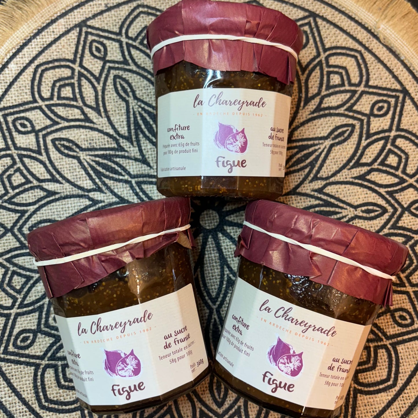 CONFITURE DE FIGUE ( le pot )