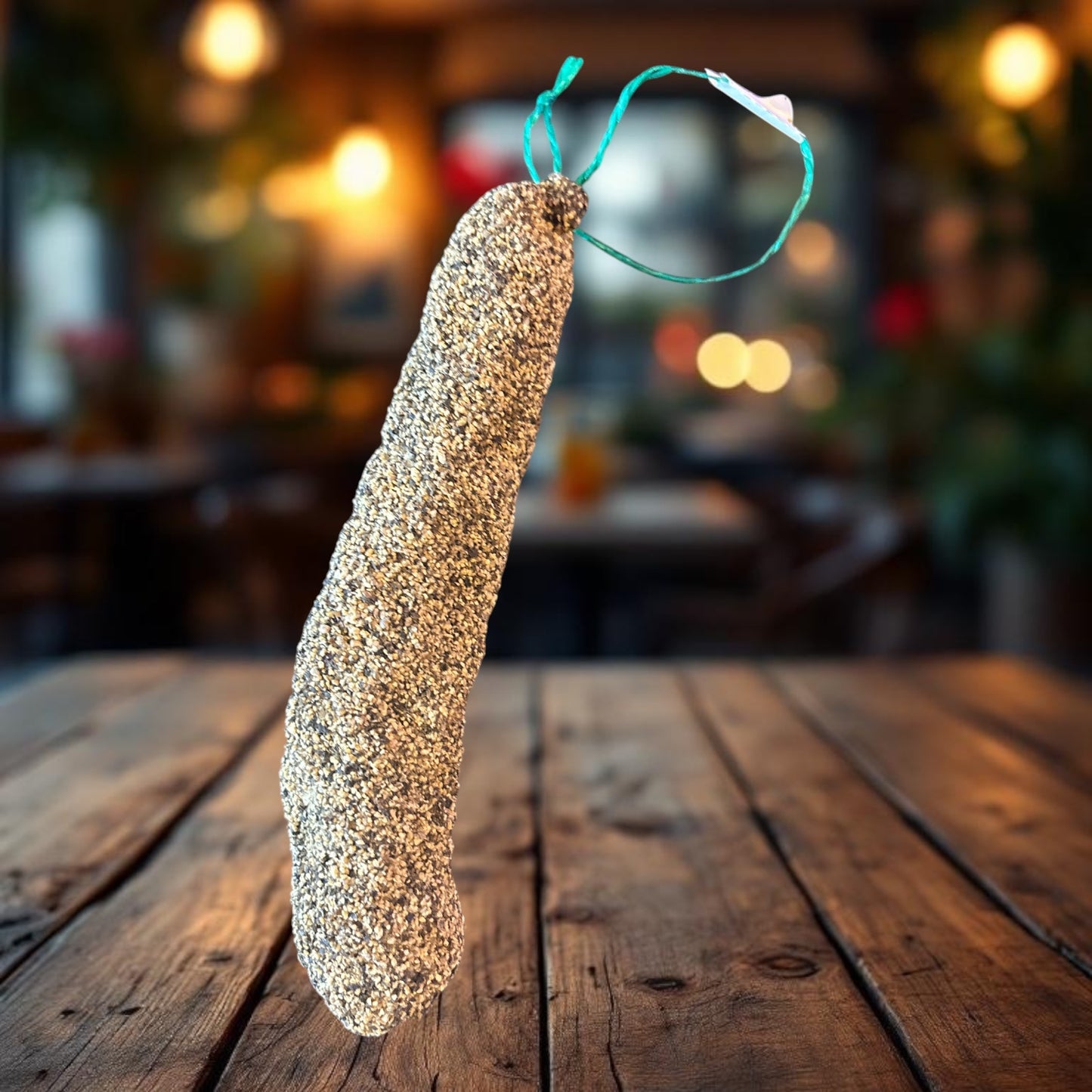 saucisson sec d'auvergne aux poivre dur