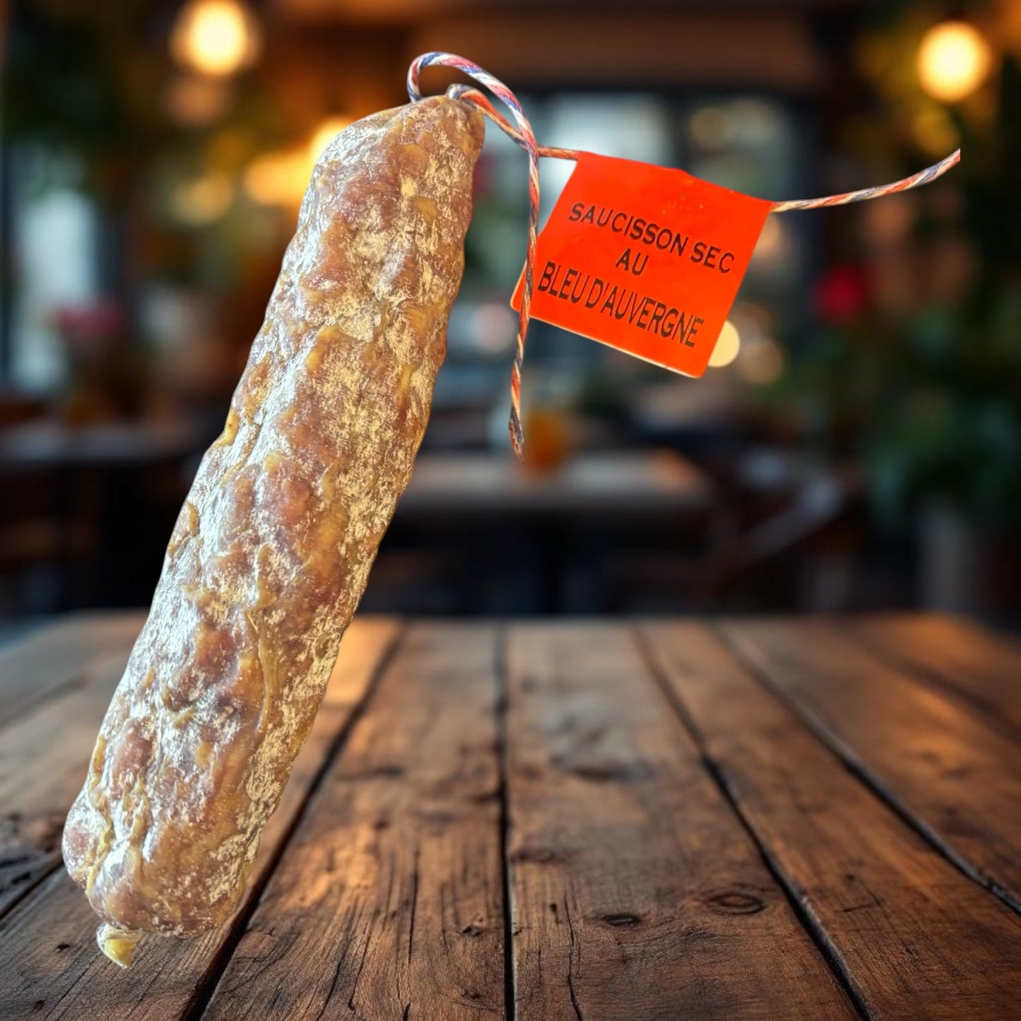 Saucisson sec au bleu d'Auvergne dur
