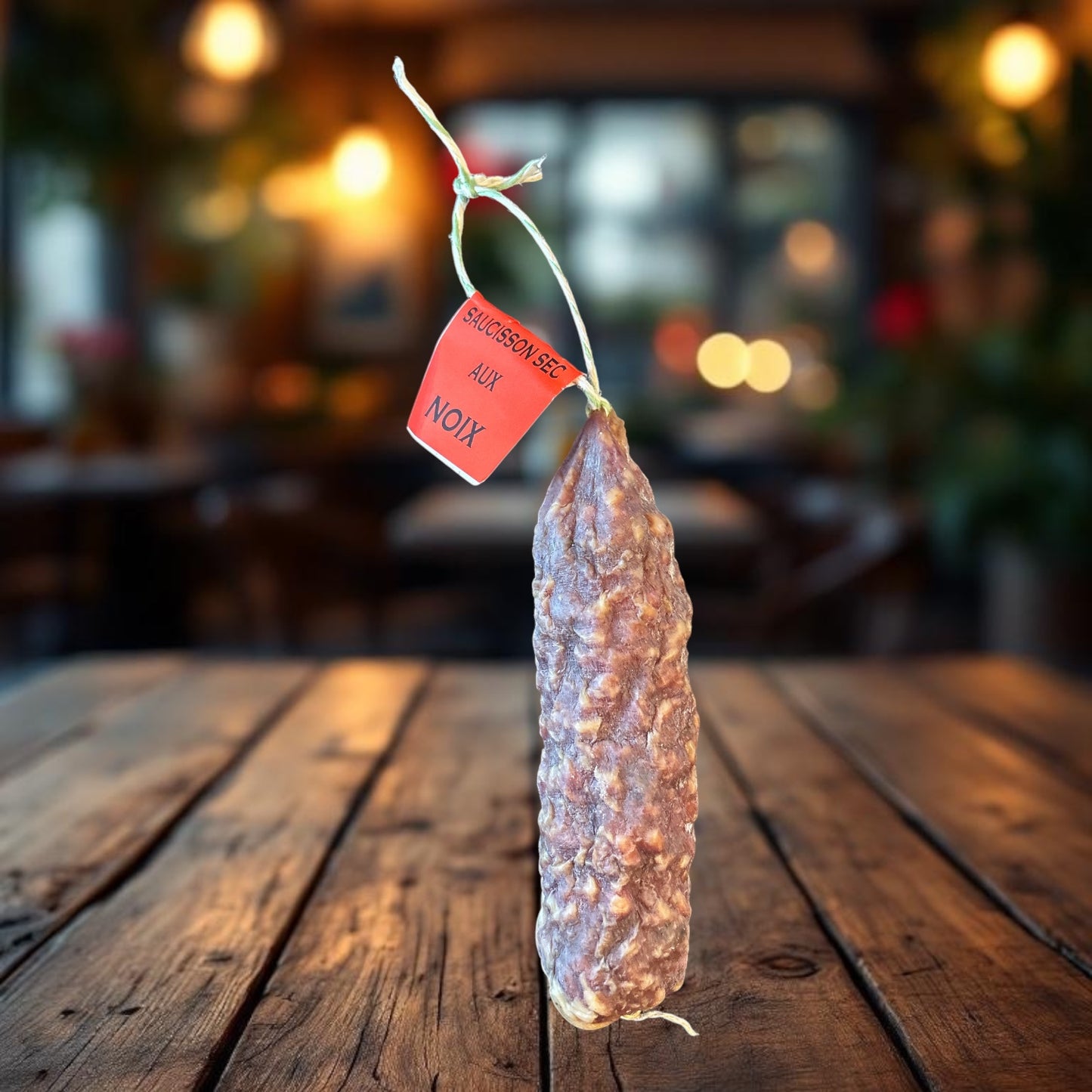 saucisson sec d'auvergne aux noix dur