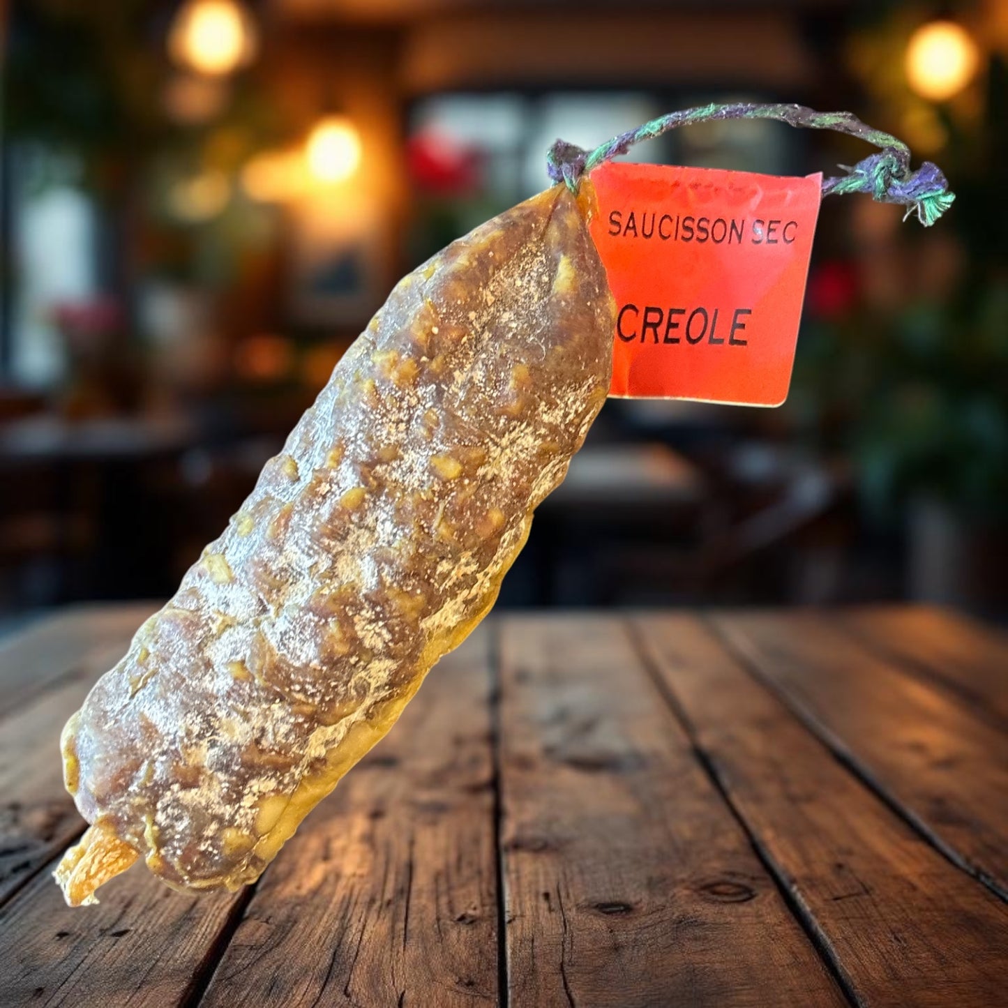saucisson sec dur creole