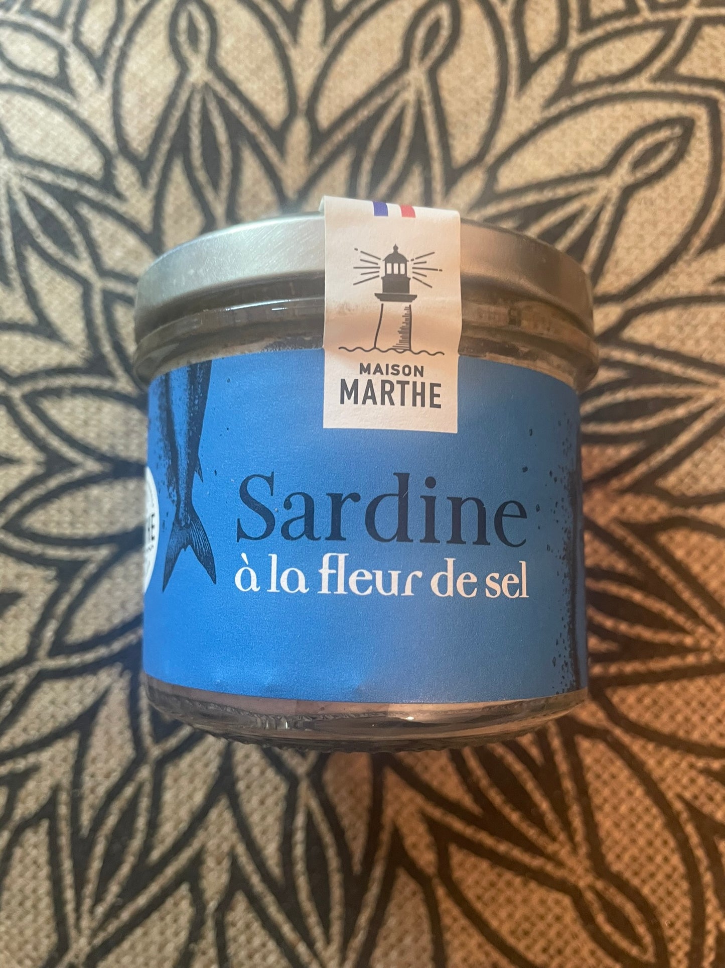 sardine à la fleur de sel 90gr