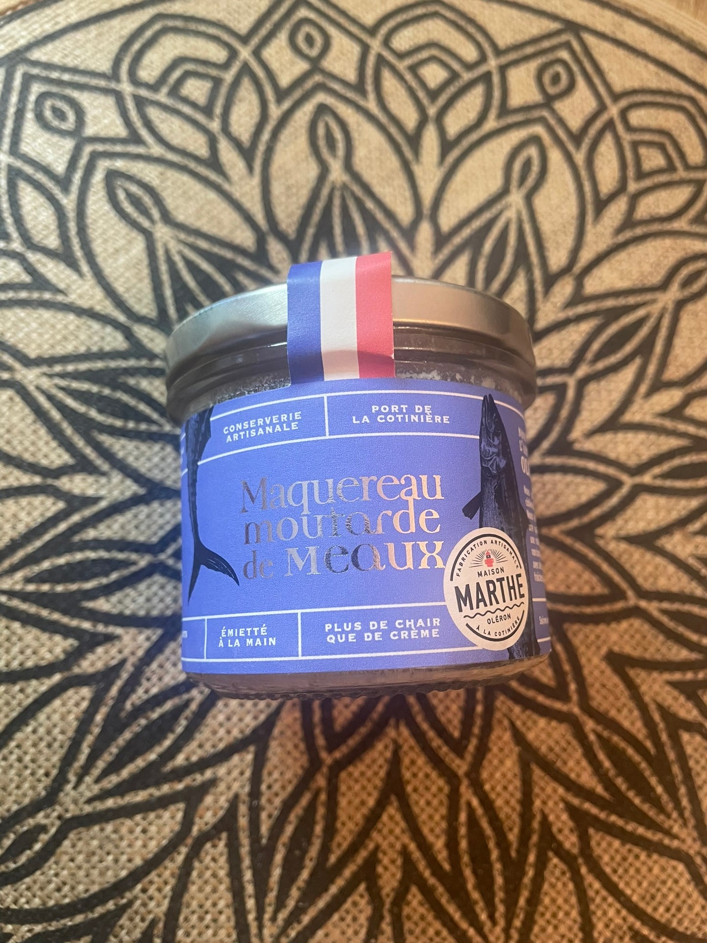 maquereau moutarde de meaux 90gr