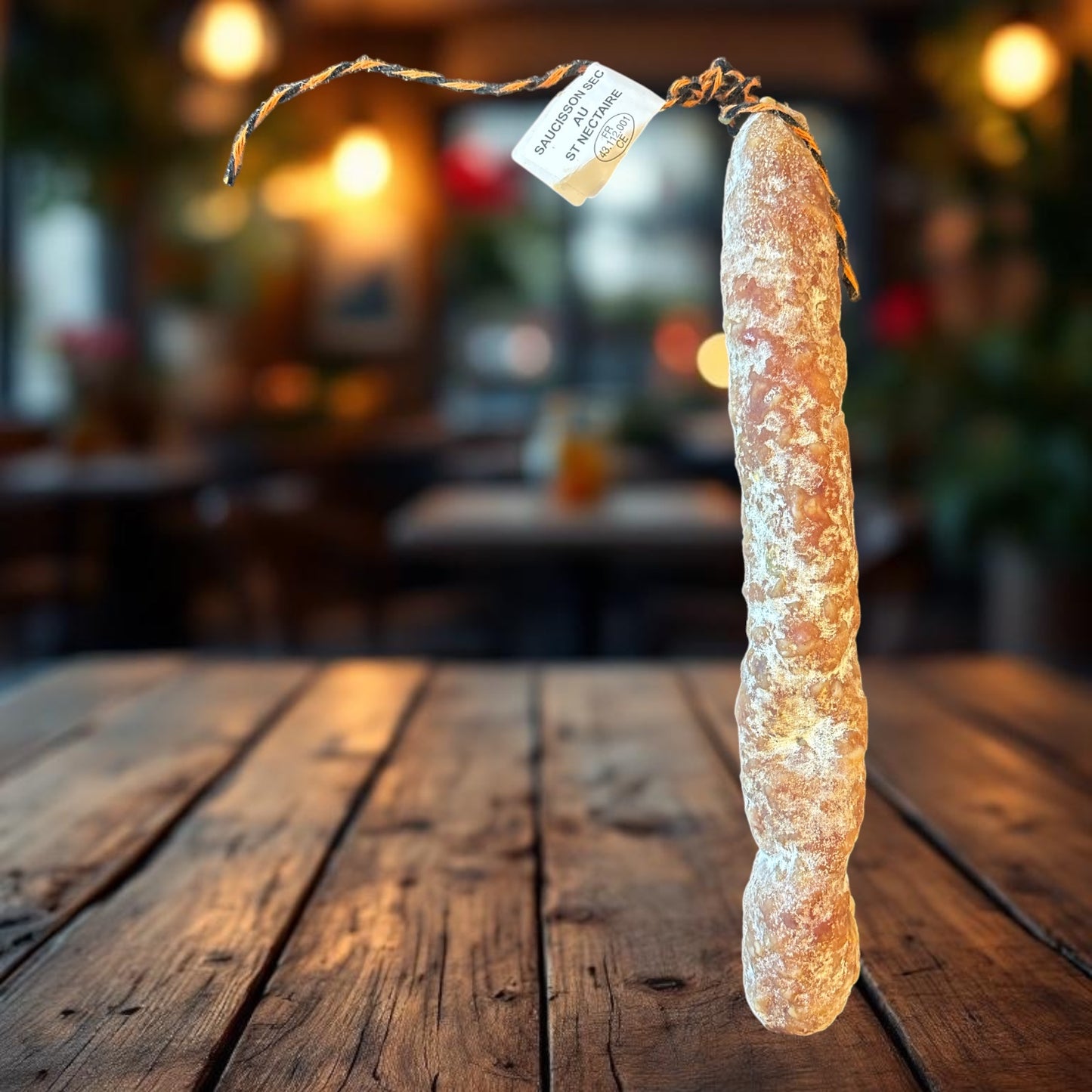 Saucisson sec d'Auvergne au St Nectaire dur