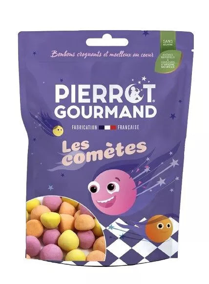 Sachet refermable 100g de bonbons gélifiés Comètes