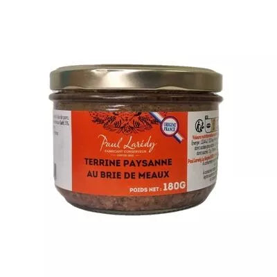 Terrine paysanne au Brie de Meaux 180gr