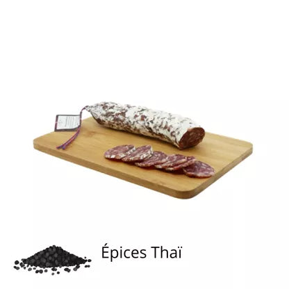 Saucisson  Auvergne aux épices Thaï