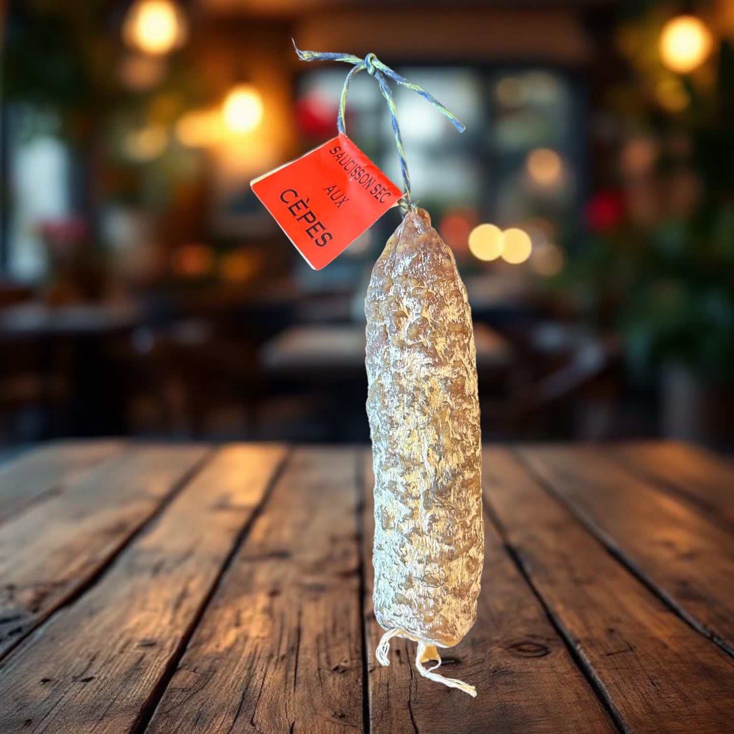 saucisson d'auvergne aux cêpes