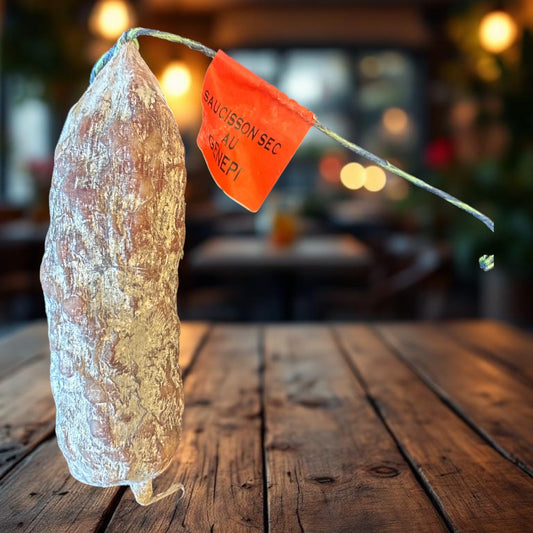 Saucisson sec dur au Génépi