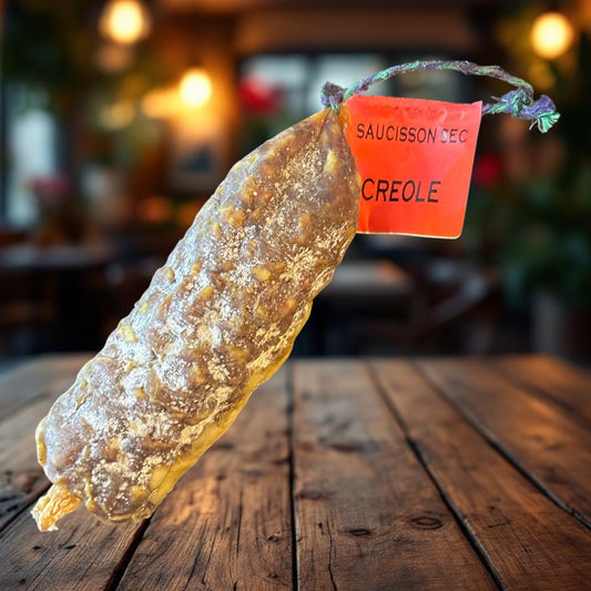 saucisson sec dur creole