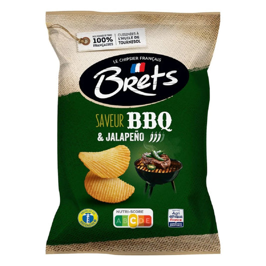 Chips Brets Barbecue Jalapeno 125g