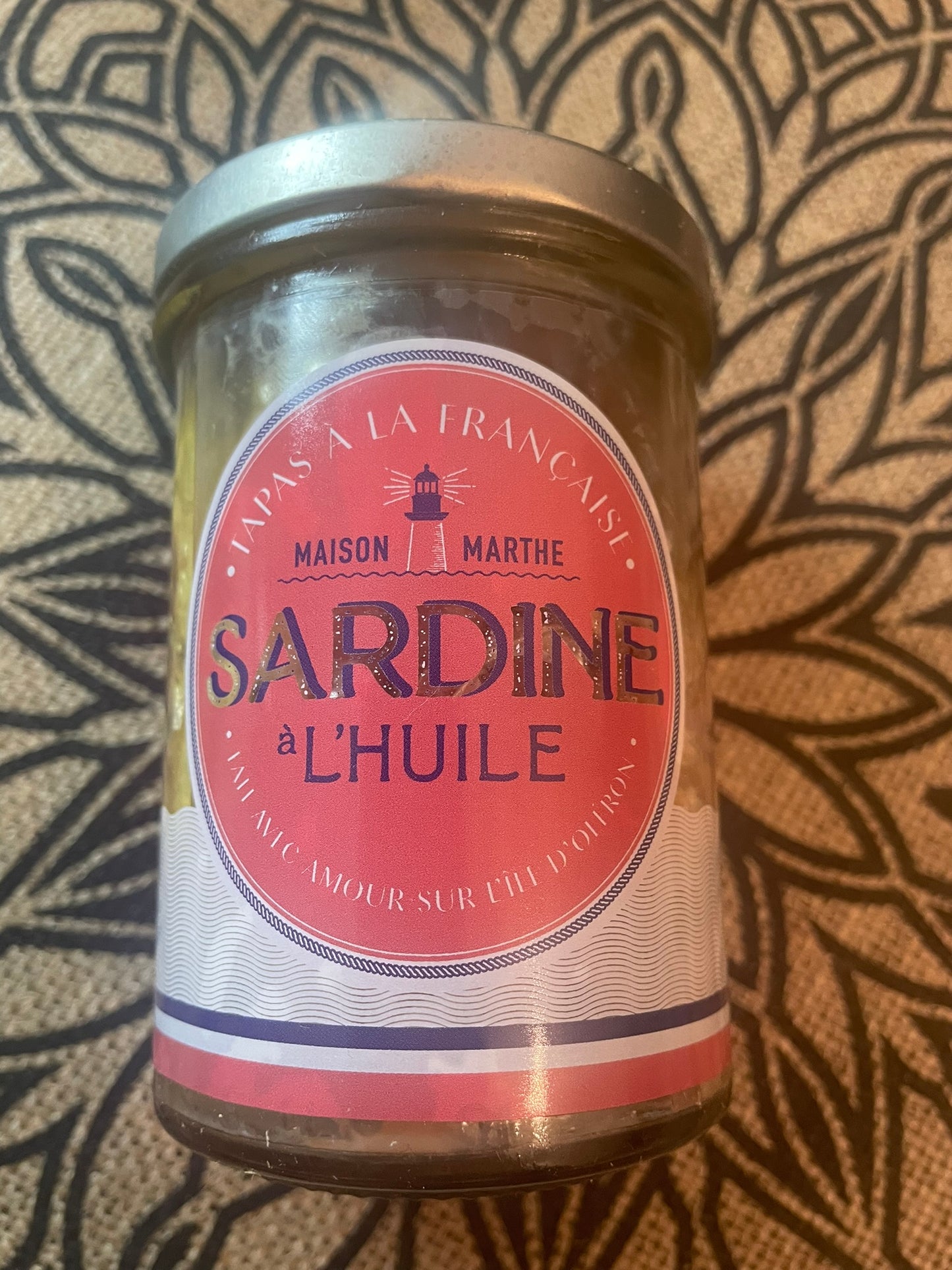 sardine à l'huile millésimée 2023