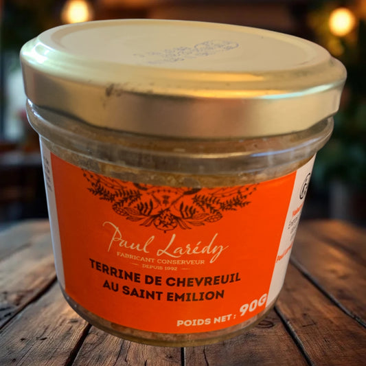 Terrine de chevreuil au Saint Emilion