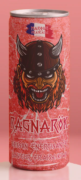 boissons ragnarok saveur kiwi/fraise