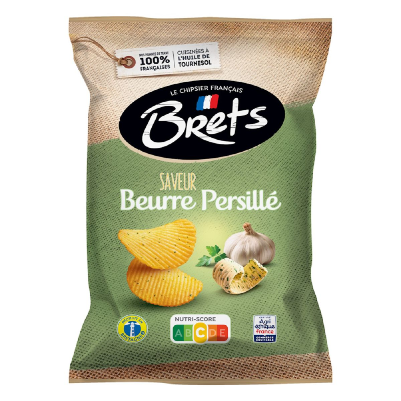 Chips Brets beurre persillé 125g