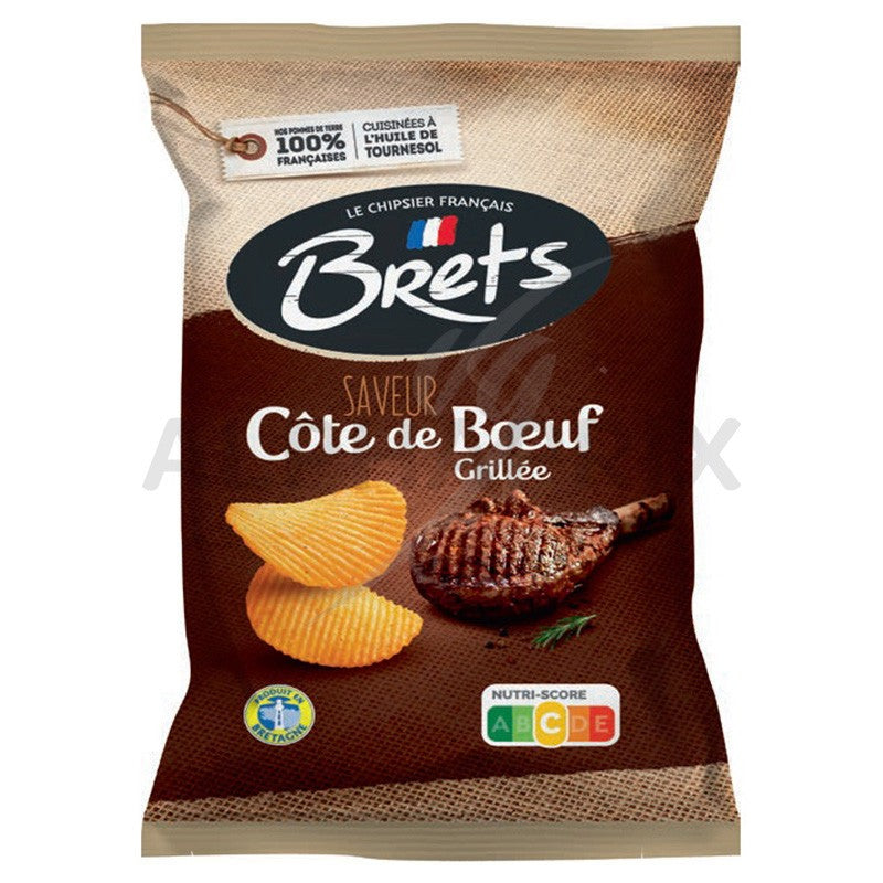 Chips Brets Côte de boeuf grillée 125g
