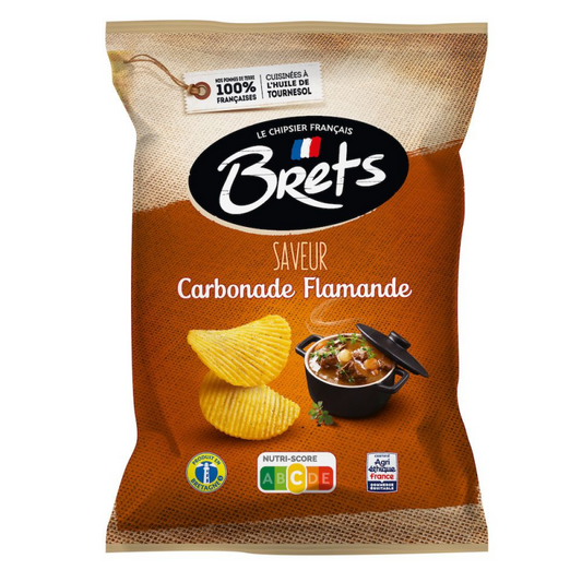 Chips  Chips Brets saveur carbonade flamande 125g