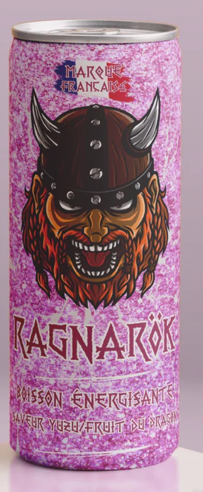 boisson ragnarok saveur yuzu/ fruit du dragon