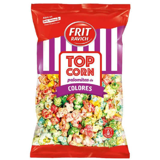 Pop Corn sucrés colorés 130gr